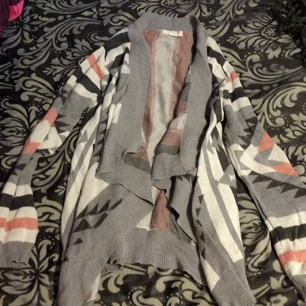 Aztec longer sweater/cardigan